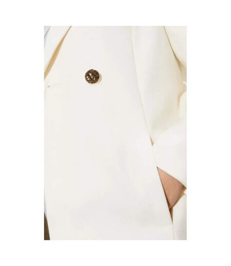 Manteau femme blanc cassé Dorothy Perkins