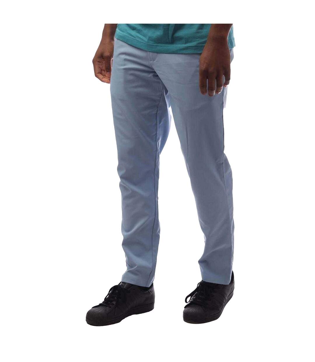 Mens Jonah Slim Golf Trousers Light Blue Farah-1