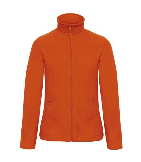 B&C Womens/Ladies ID.501 Fleece Jacket (Pumpkin Orange)