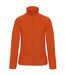 B&C Womens/Ladies ID.501 Fleece Jacket (Pumpkin Orange)