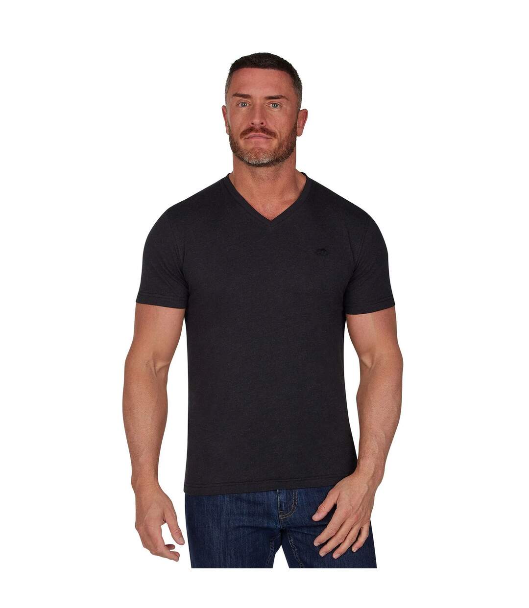 T-shirt Homme Noir Raging Bull-2