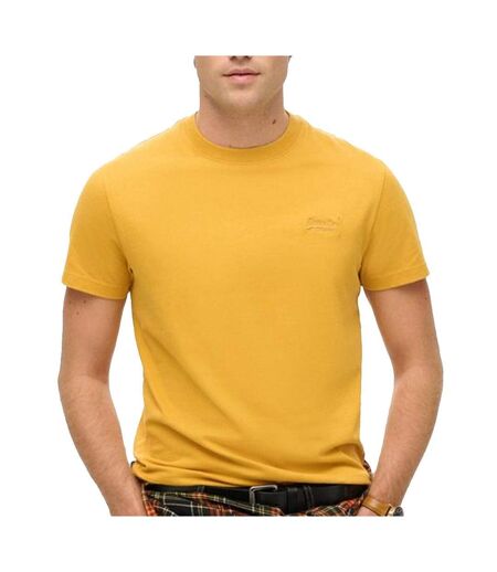T-Shirt jaune homme superdry essential - xxl