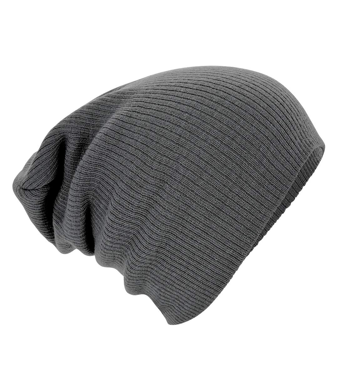 Bonnet adulte unisexe gris fumée Beechfield-1