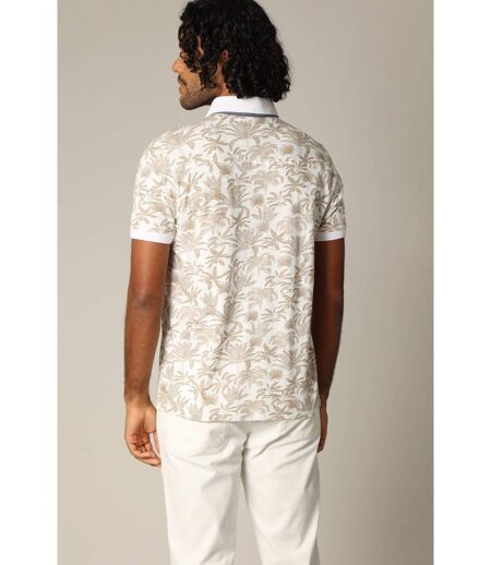 Polo manches courtes ASTRAL – imprimé tropical et style décontracté ASTRAL