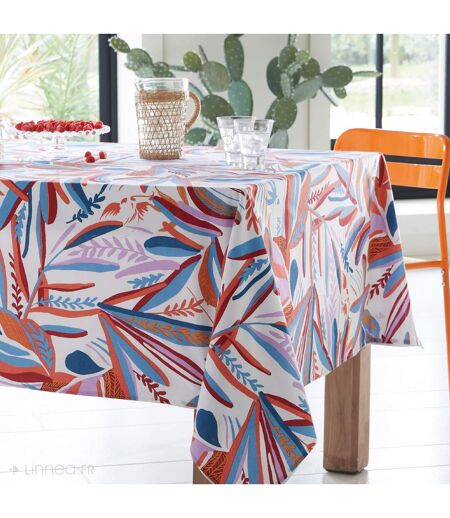 Nappe coton enduite CHILI Rond