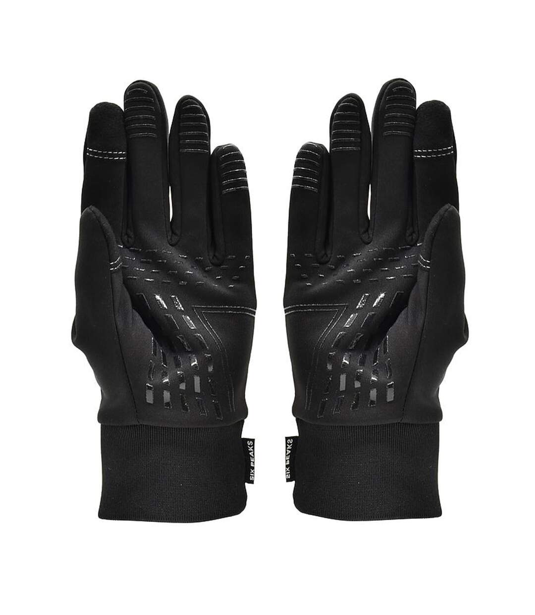 Unisex adult winter thermal gloves black Six Peaks-2