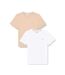 X2 T-shirt Blanc/Beige Homme Tommy Hilfiger DM0DM15381 - XXL