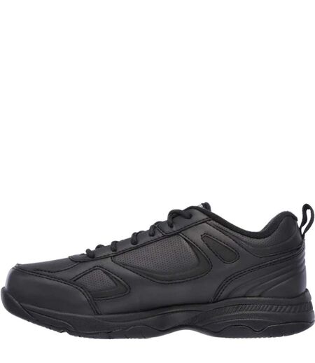 Womens/ladies dighton-bricelyn sr leather relaxed fit safety shoes black Skechers