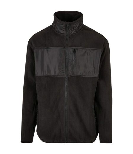 Veste Motif/style Panneau Contrasté Homme Noir Urban Classics