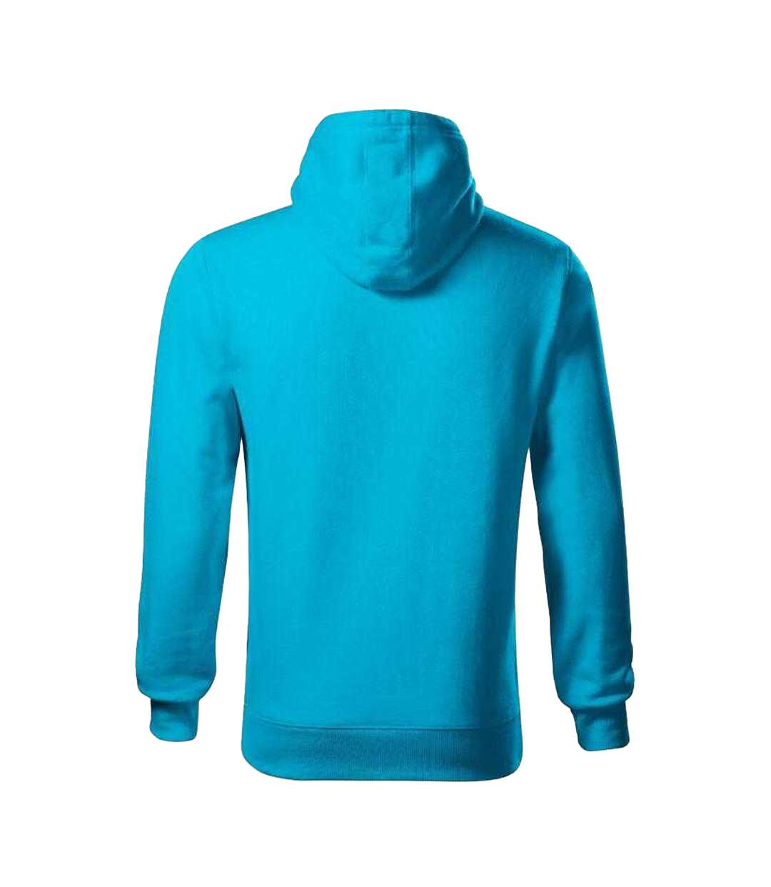 Sweat À Capuche Cape Homme Bleu Sarcelle Malfini-2