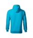 Sweat À Capuche Cape Homme Bleu Sarcelle Malfini-2