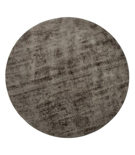 Tapis Déco Rond Fabian 150cm Gris