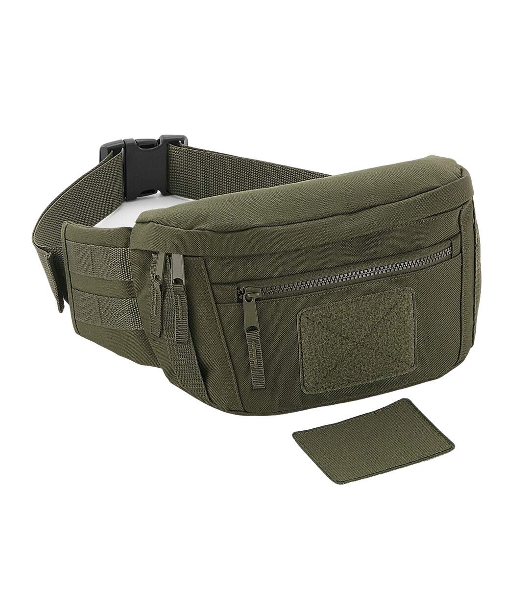 Sac banane molle utility taille unique vert kaki Bagbase