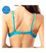 Haut de bikini à motif turquoise femme sun project push up - taille 4-2