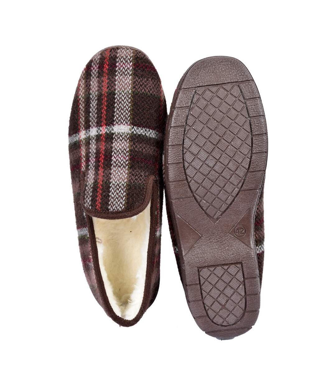 CHARENTAISE Homme Pantoufle FOURREE-4