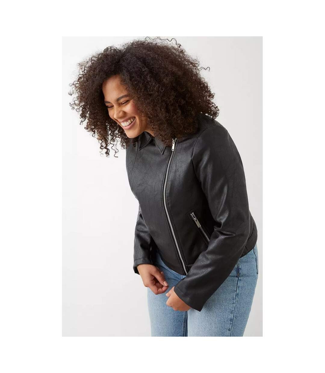 Veste motard femme noir Dorothy Perkins