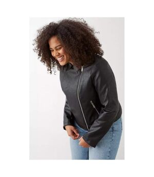 Dorothy Perkins - Manteau Militaire Femme Grande Taille - 100% Polyester, Longueur 130 Cm, Coupe Ample à Col Revers