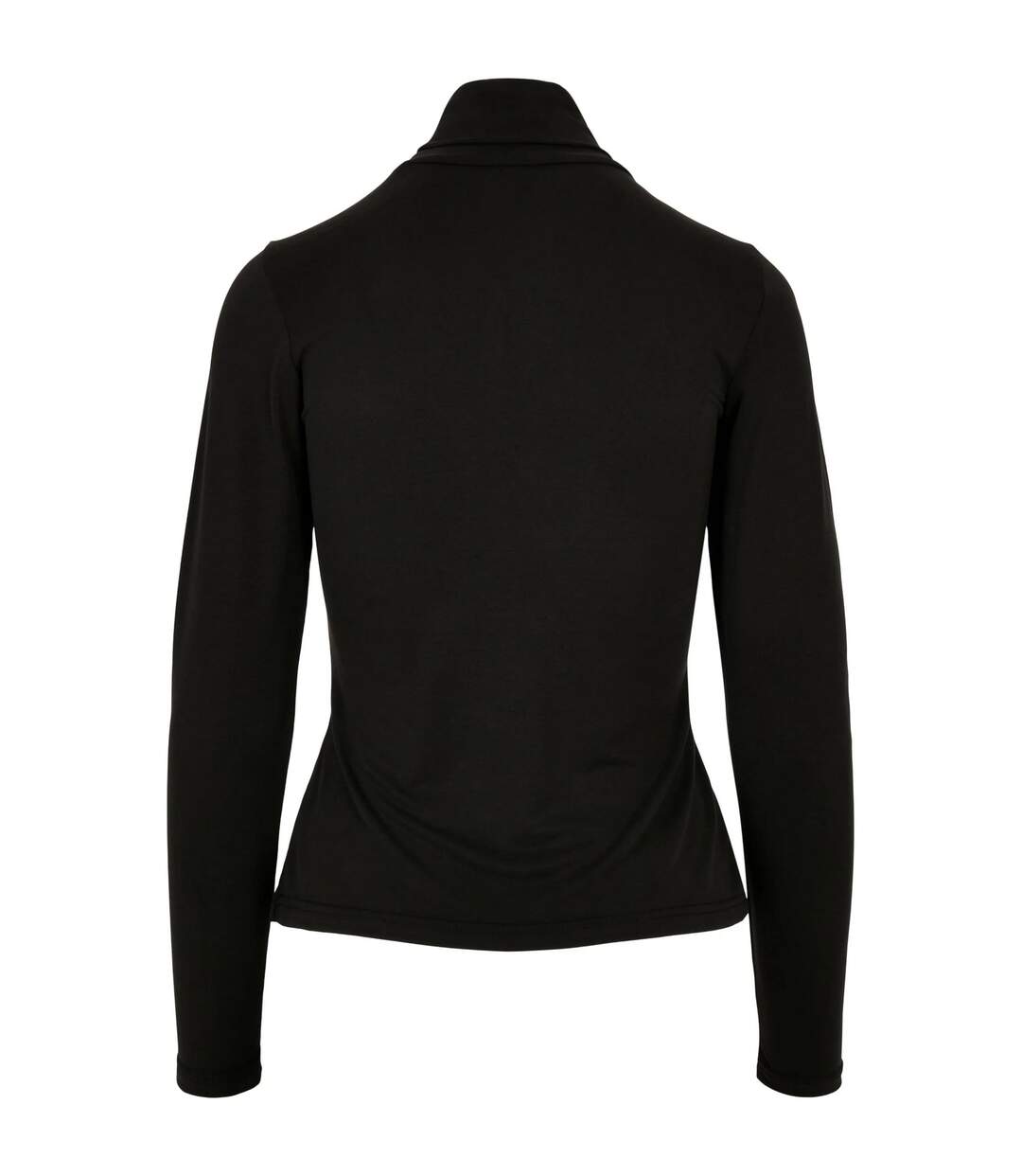 Col Roulé Manches Longues Femme Noir Urban Classics-2