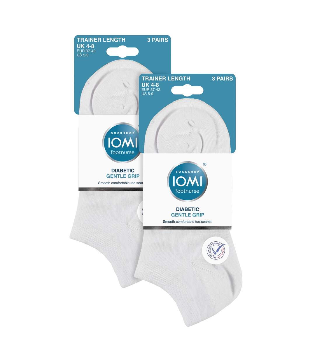 Lot de 6 socquettes d'entraînement pour femme-2
