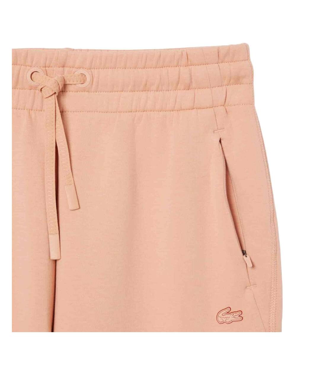 Jogging rose femme lacoste double face jersey-2