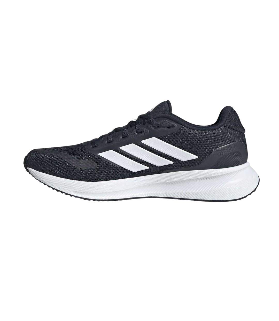 Mens Falcon Mesh Trainers Navy White Adidas-3