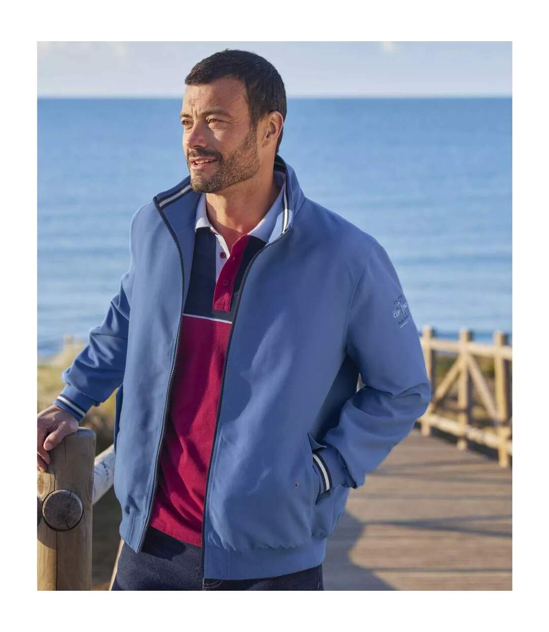 Veste homme bleu Atlas For Men-3