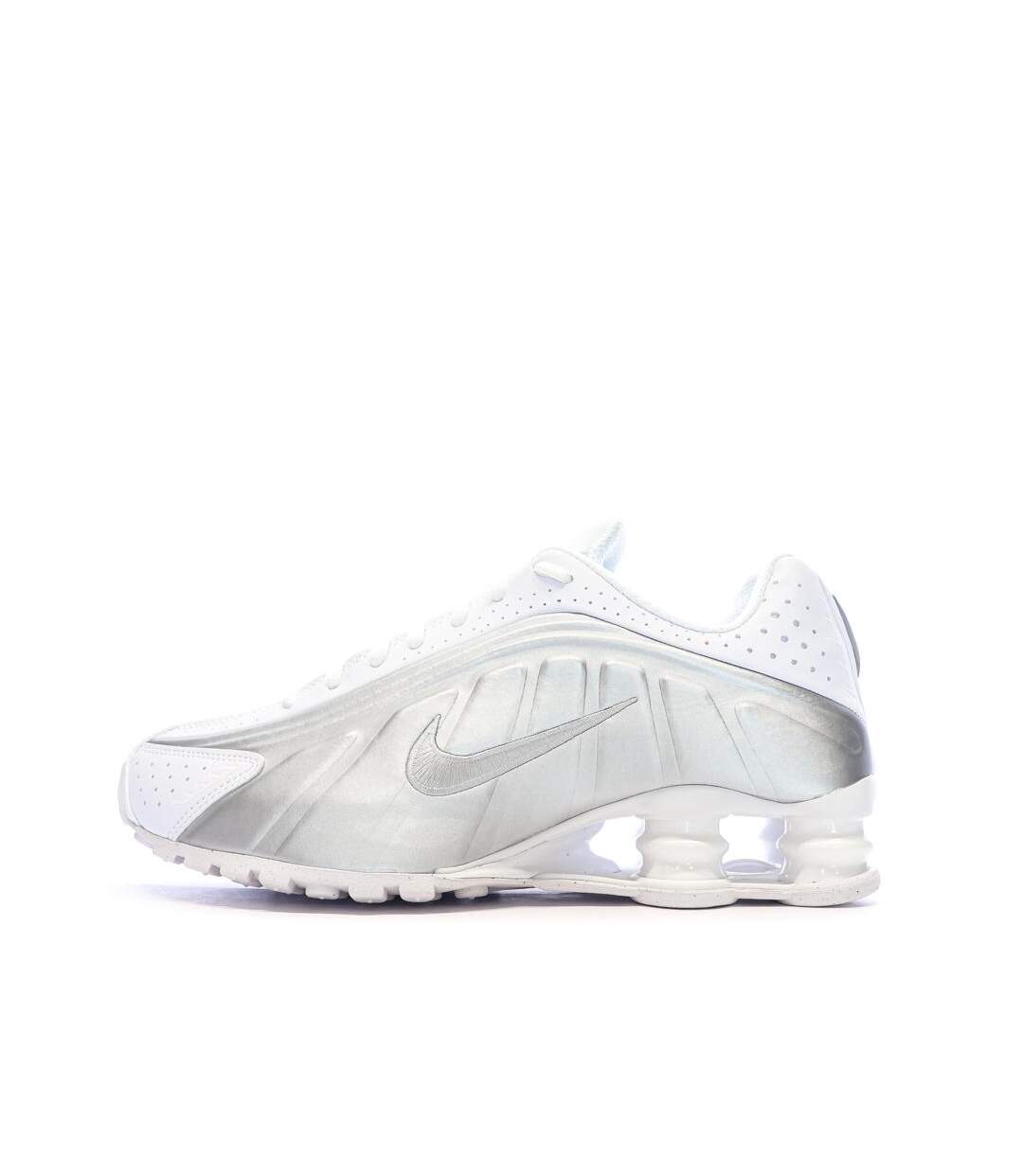 Baskets blanches homme nike shox r4-1