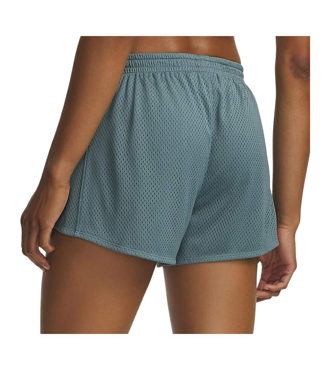 Short bleu femme under armour tech play-2