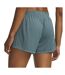 Short bleu femme under armour tech play-2
