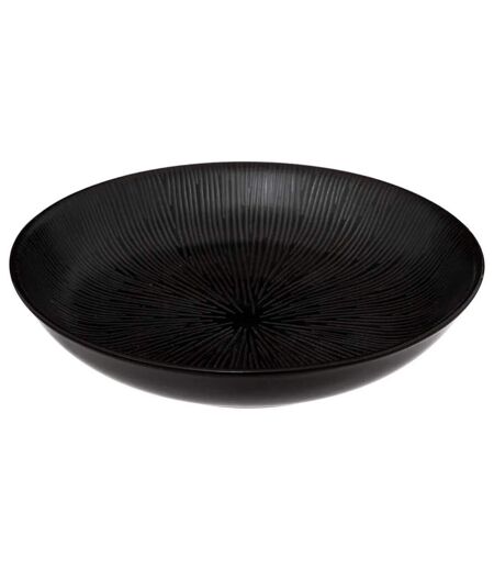 Lot de 6 Assiettes Creuses Atelier 19cm Noir