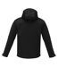 Mens Match Soft Shell Jacket Solid Black Elevate-2