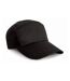Casquette Unie À Sept Panneaux Mixte Noir Result-2