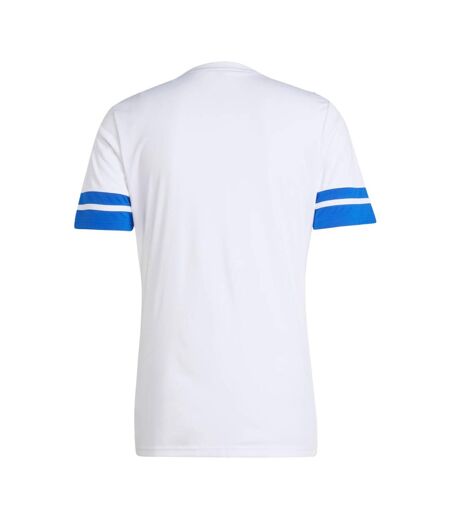 T-shirt Squadra Homme Blanc Bleu Adidas