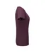 T-shirt Uni Manches Courtes Femme Violet Foncé Fruit Of The Loom-4