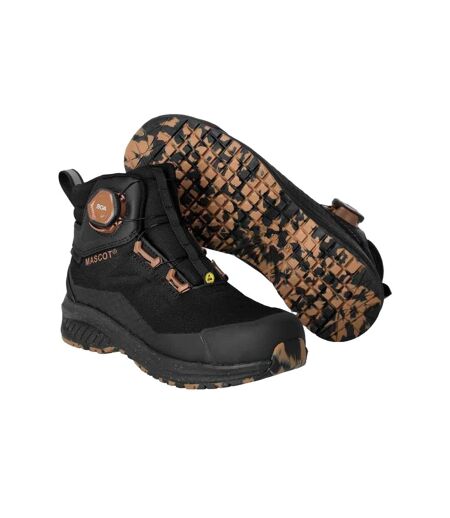 Unisex Adult Footwear Customised Safety Boots Black Mascot
