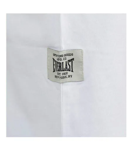 Mens Nyc Graphic Print Crew Neck Sleeveless Tank Top White Everlast