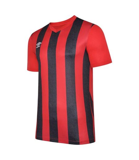 Unisex adult ramone jersey vermillion/black Umbro