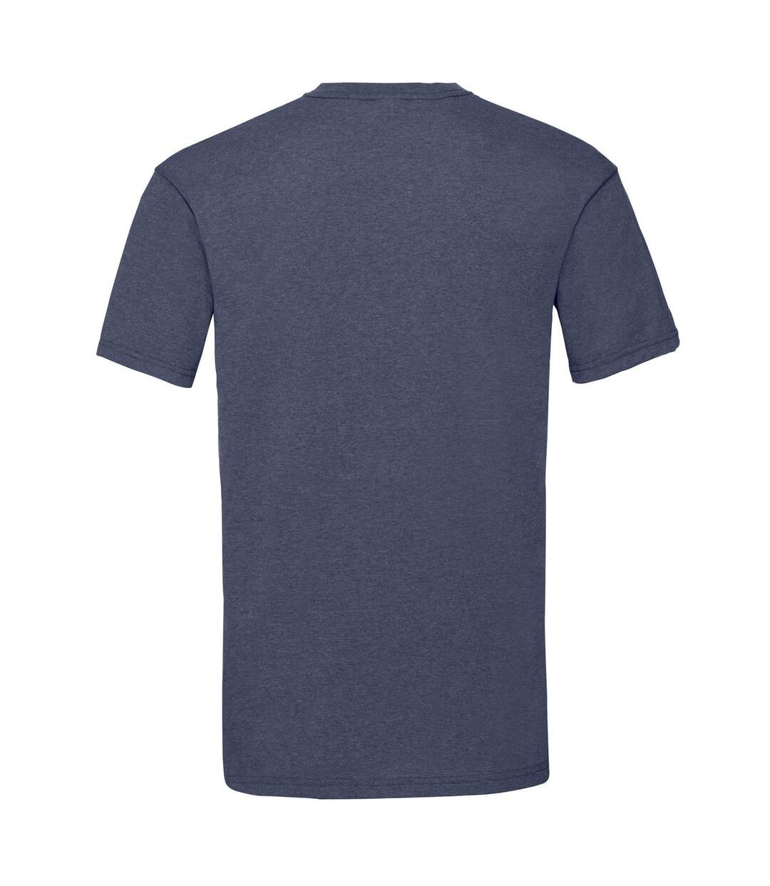T-shirt Valueweight Adulte Bleu Marine Chiné Rétro Fruit Of The Loom-2