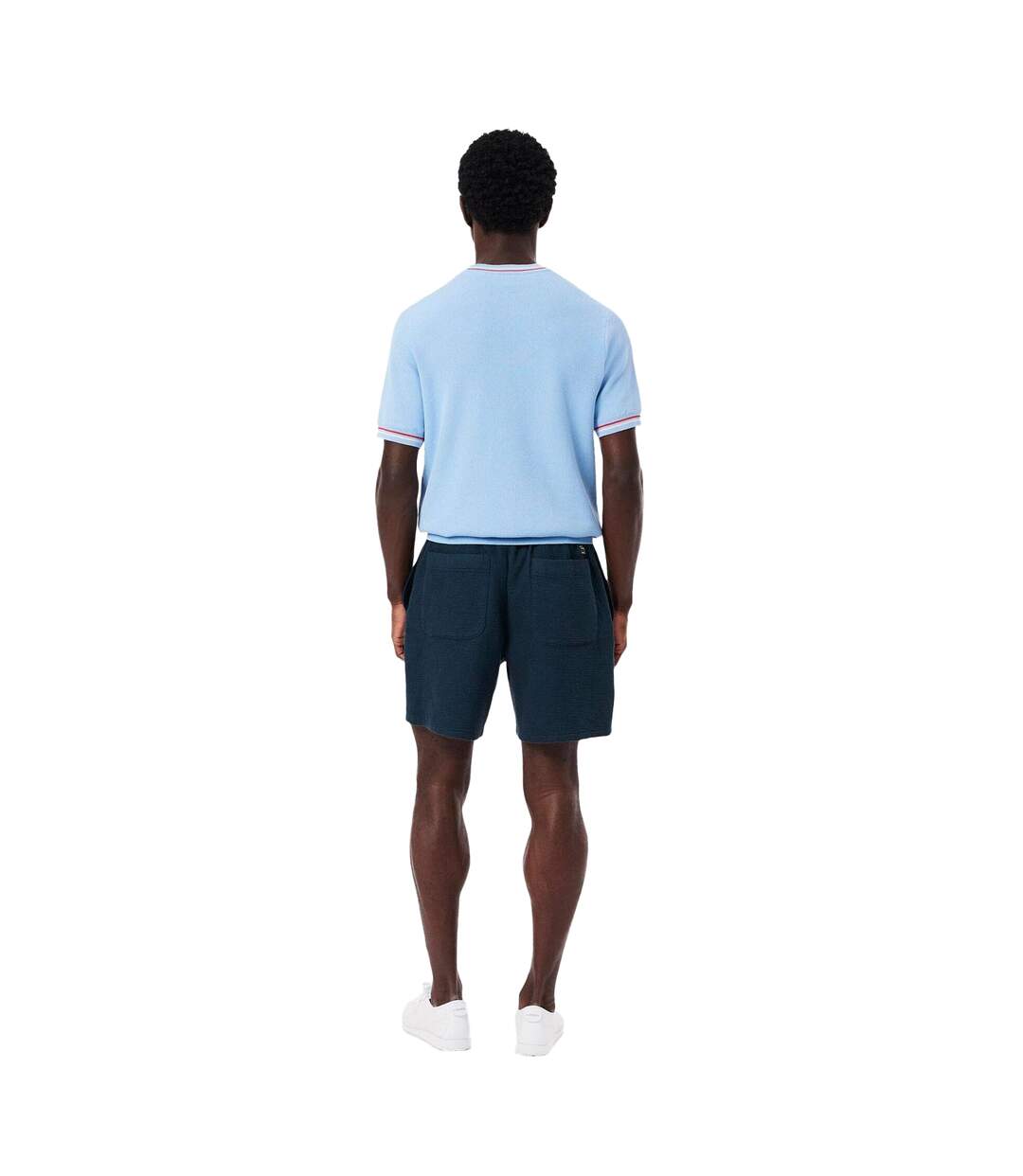Short Homme Bleu Marine Lacoste-3