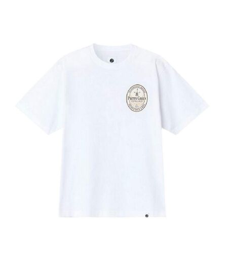 T-shirt Manches Courtes Homme Blanc Pretty Green