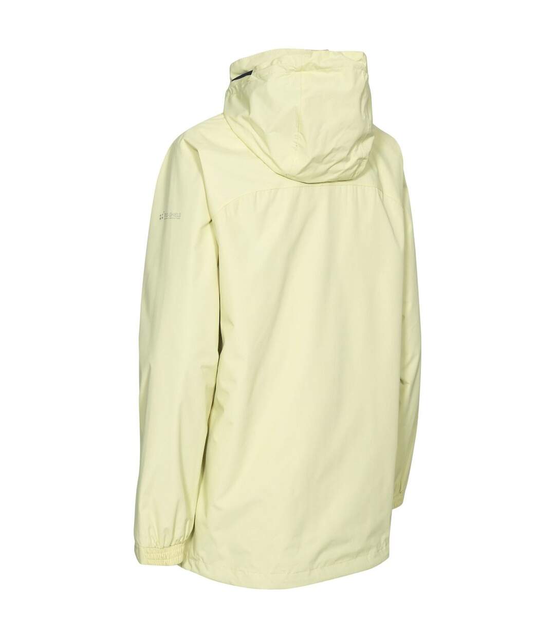 Veste imperméable nasu femme jaune pâle Trespass