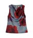 Womens/ladies Floral Cowl Neck Sleeveless Shell Blouse Light Blue Ted Baker-2