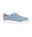 Womens/ladies Helsinki Nubuck Trainers Sky Blue Mint Kombi Josef Seibel-3