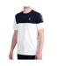 T-shirt Marine/Blanc Homme Le Coq Sportif Optical - L-1