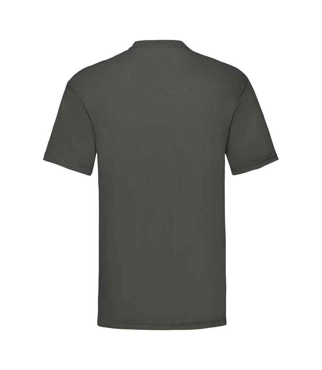 T-shirt valueweight homme graphite clair Fruit of the Loom-2