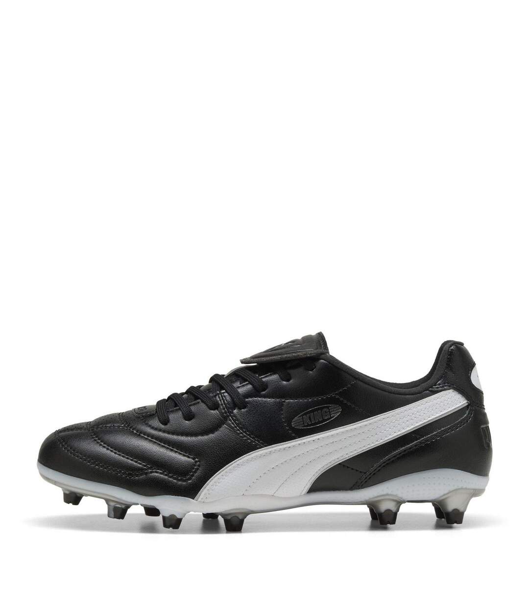Mens Liga King Firm Ground Football Boots  Black Puma-2