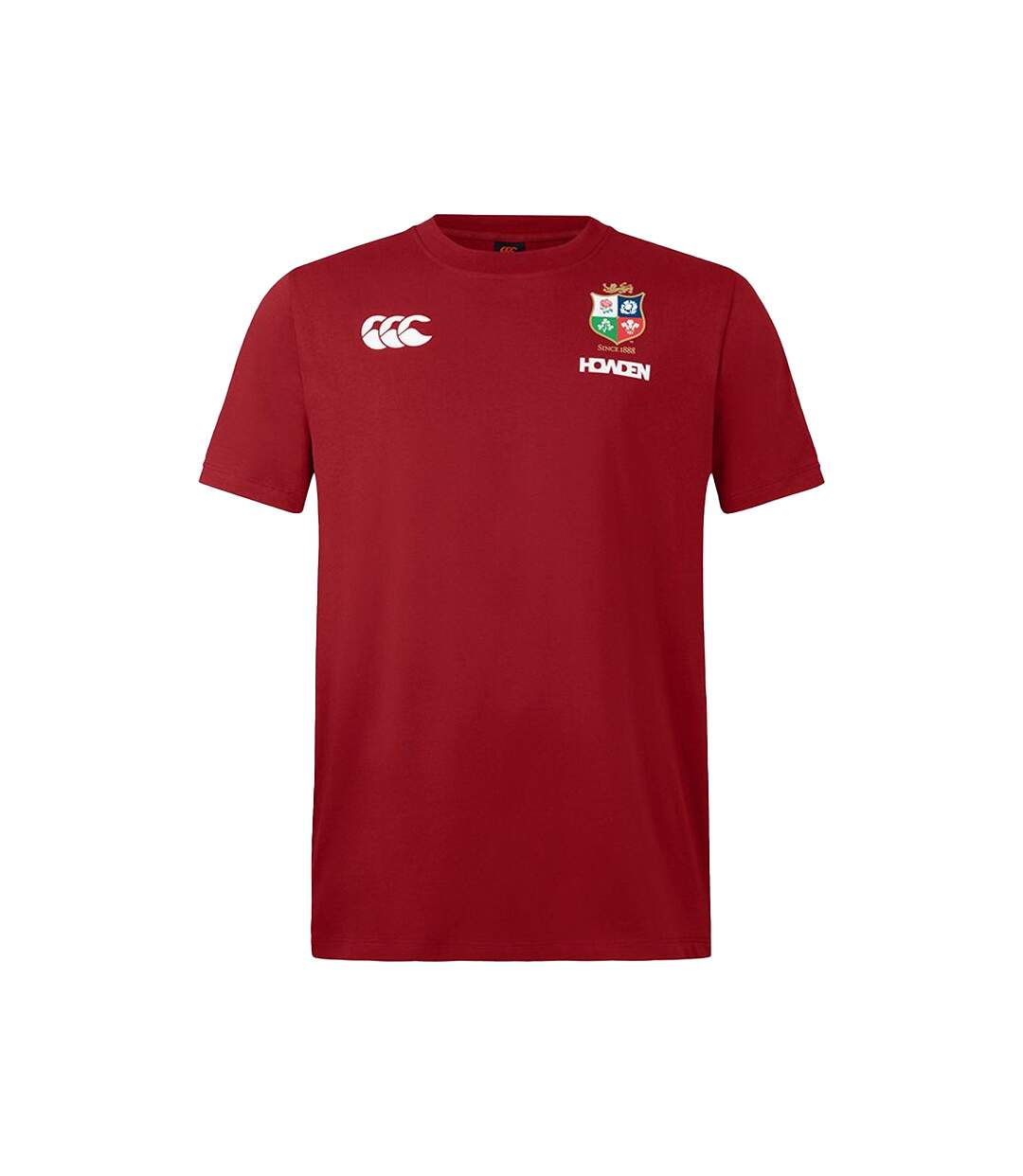 Unisex Adult Tour´25 British & Irish Lions T-shirt Red Canterbury-3