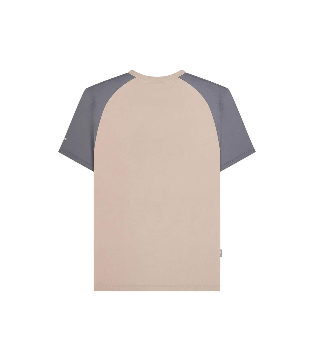 T-shirt Manches Raglan Homme Beige Gris Lambretta-3