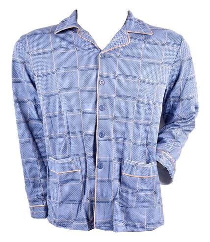 Pyjama OUVERT BOUTONNE ECO 2842 BLEU