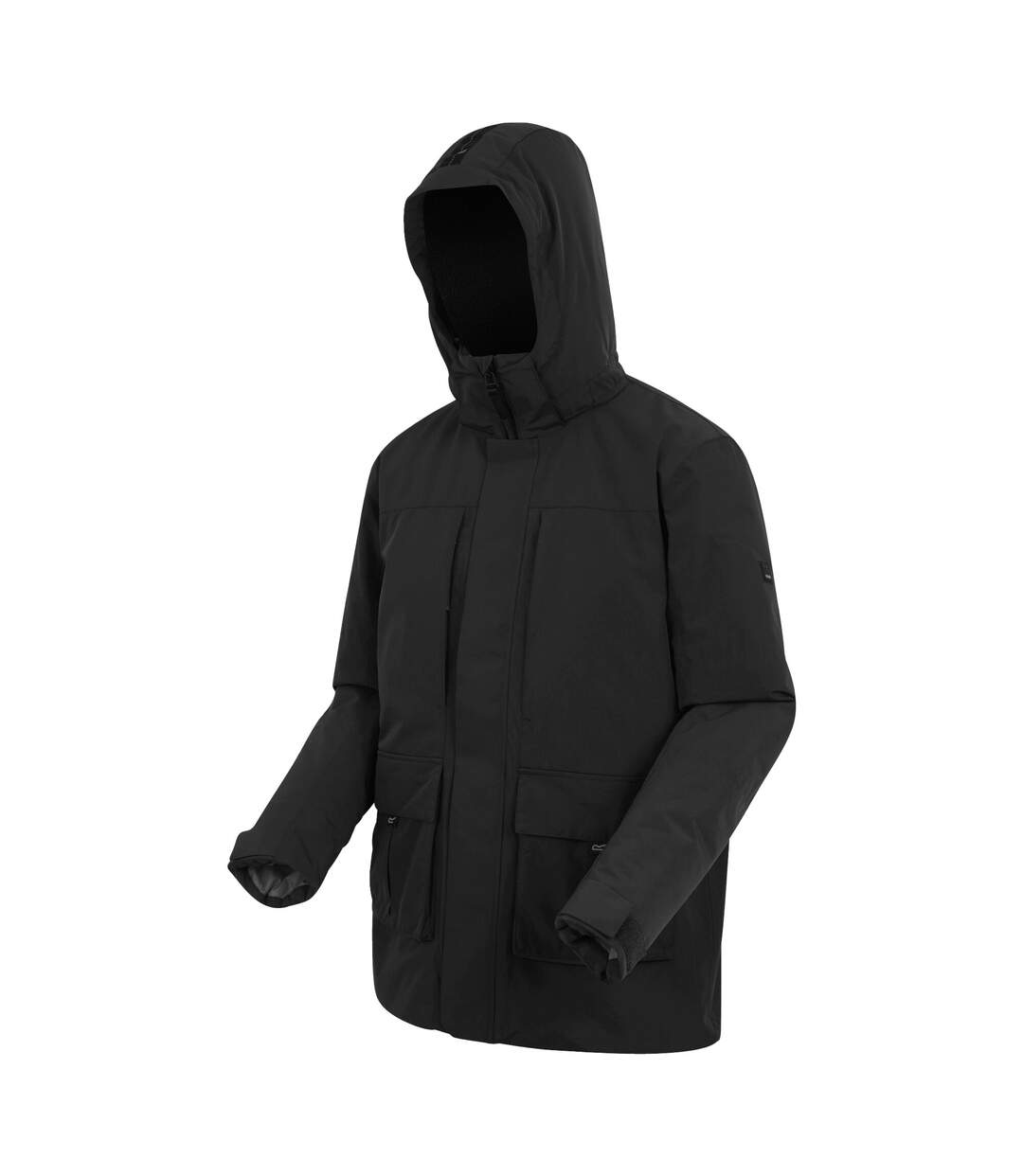 Veste Imperméable Marron Homme Noir Regatta-4